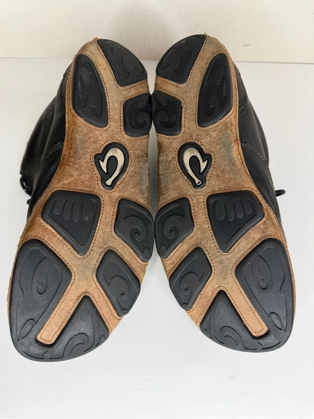 Olukai Hamakua  Leather Chukka Ankle Lace Up Boots Men Size 44 US 11 Comfort